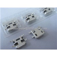 Micro USB header connector