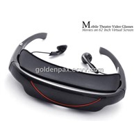 Mobile Theatre Video Glasses - Movies on 72 Inch Virtual Screen