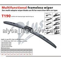 CARALL T190 Multifuntional Hybrid Wiper Blade With German Patent Adapter