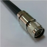 N RF connectors for flexible cable