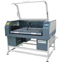 Old Style Embroidery Fabric Laser Cutter Machine Dilee 9050