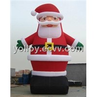 Outdoor Giant Santa Claus Inflatable Christmas Holiday Decoration