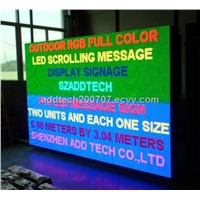 P10 Outdoor RGB Full Color LED Message Sign