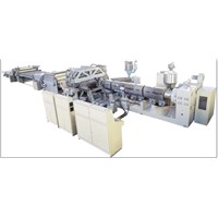 PC/ PP Hollow Grid Plate Extrusion Line