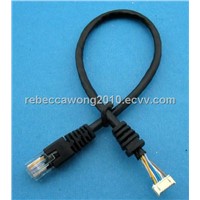 RJ45 to molex 51021power cable