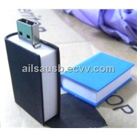 Soft PVC book USB flash drive