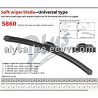 CARALL S860 Soft Wiper Blade-Universal Type