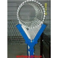 Stainless steel concertina Razor Barbed Wire/ Medium Blade Profile