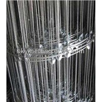 Stretching High Tensile Woven Wire