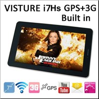 VISTURE i7Hs 7 inch Android Phone Call Tablet pc Dual Core Camera 3G Sim Slot GPS Bluetooth