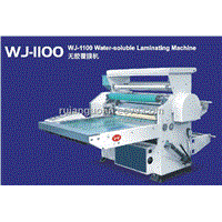 WJ-1100 Water-soluble laminating machine