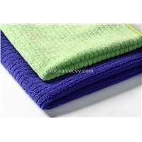 Warp knitted stripes cloth B cleaning cloth