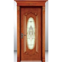 Wooden Front Doors with Glass