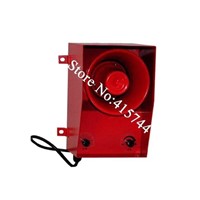 YS-06D electronic personal alarm siren warning horn steel material 135db buzzer red color 25W