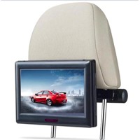 car headrest pillow monitor
