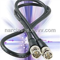 coaxial cable with BNC connector