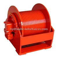 compact hydraulic winch