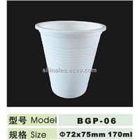 dispostable corn starch biodegradable cup 170ml
