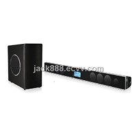 home theater speaker with 2.4 G wireless subwoofer for LCD/LED TV