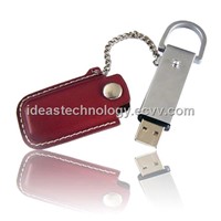 Leaher USB Flash Drive 4GB