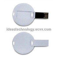 Mini Round Card USB Flash Drive