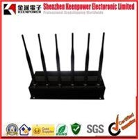 new 6 Bands Cell Phone Jammer for All Phone Signals - 2G, 3G, 4G LTE, 4G Wimax Jammer