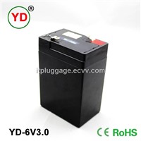 rechargeable ups battery 6v3.0ah