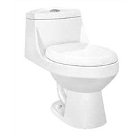 siphonic one-piece toilet ,Lusta water closet 8034