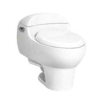 siphonic one-piece toilet water closet 8039