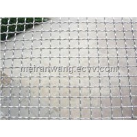 stainless steel crimped woven/square wire mesh