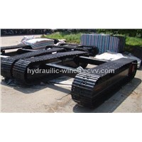 steel track undercarriage for drilling rig