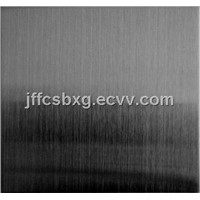 ti-coating black hairline surface stainless steel coloured sheets