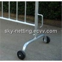 Wheel Leg Temporary Barrier in Event Hot Dipped Galvanized