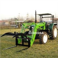 wood grapple front end loader for tractors