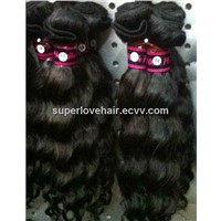 Free Sample loose deep wave raw Peruvian human hair in stock