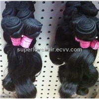 New Arrival brazilian human hair weave wholesale free tangle full bottom 12"~36"