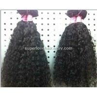 Pure hair human hair weft/Wave/Weaving  unprocessed natural virgin with top quality
