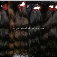 Super Love Hair brazilian natural wavy unprocessed virgin hair extension