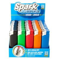 Spark Electronic Lighters- Solid