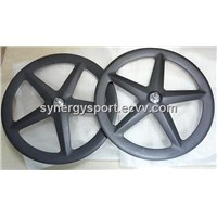 High Quality Carbon 5 Spokes Wheels E5