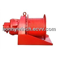 Hydraulic winch for pick N carry crane