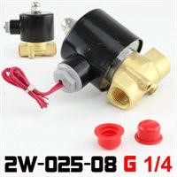 1/8'' water/gas/oil valve solenoid valve brass body
