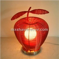 2013 hot red apple decorative table lamp (MT7301-1)