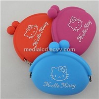2013 Hot Selling New Fashion Silicone Wallet, Purse, Coin Case