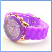 2013 most Popular Custom Lady Women Silicone Watches
