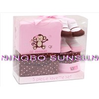 2013 new baby safety products, STOCK baby gift set Baby garment
