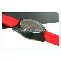 2013 Newwest Silicone Watch Wrist with Big Case Colorful Summer Watches
