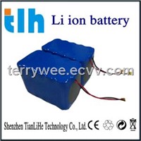 3S5P high quality 12V 10AH lithium battery packs for LED light