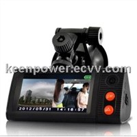 3 Inch Touchscreen Dual Camera Car Blackbox DVR+Mini DVR-CD7009