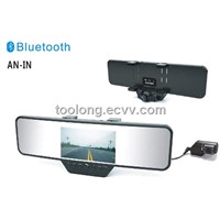 4.3inch Dual Cam Bluetooth AV in Car DVR G-sensor